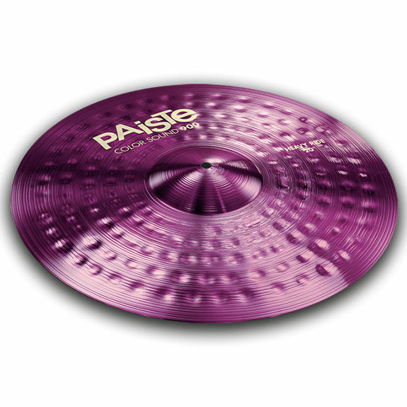 Paiste 22" 900 Color Sound Purple Heavy Ride Cymbal