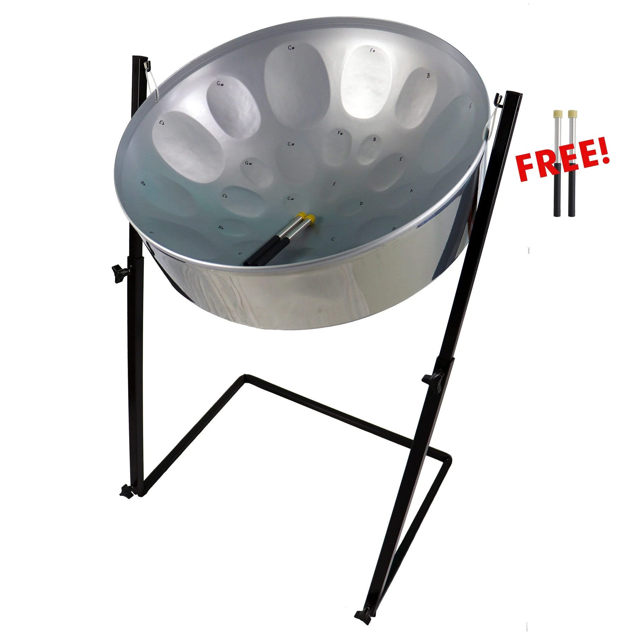 Panyard Hammer Series C Lead Pan Package - Silver