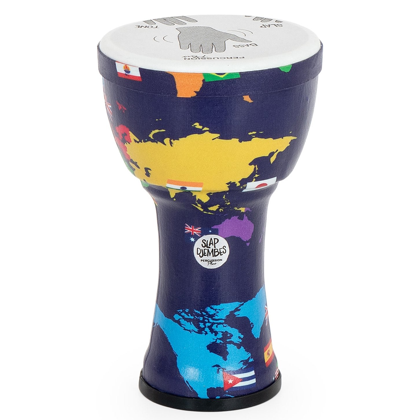 Panyard WPP6931 Slap Djembe Pretuned - World Graphics - 7"