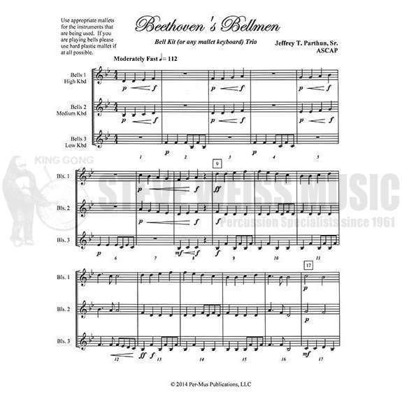 Parthun-Beethoven's Bellmen (SP)-3B