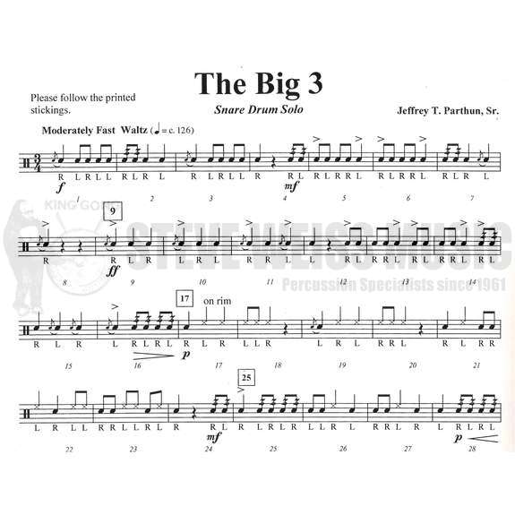 Parthun-Big Three, The-SD