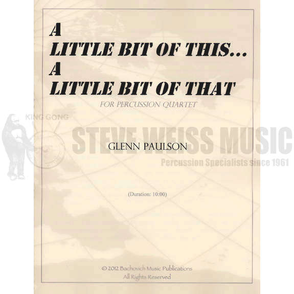 Paulson-A Little Bit of This...A Little Bit of That (SP)- P