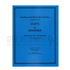 Payson-Duets for Marimba (w/downloadble playalong tracks)