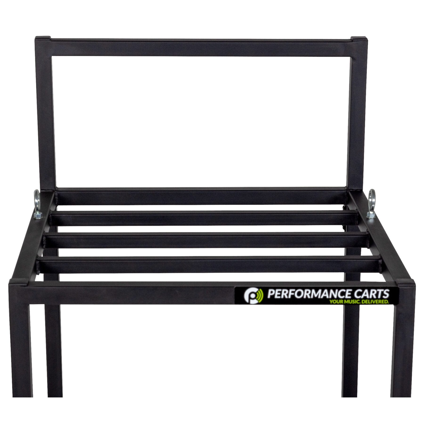 Performance Carts Stacked Speaker Cart PCS200v Top Close-up