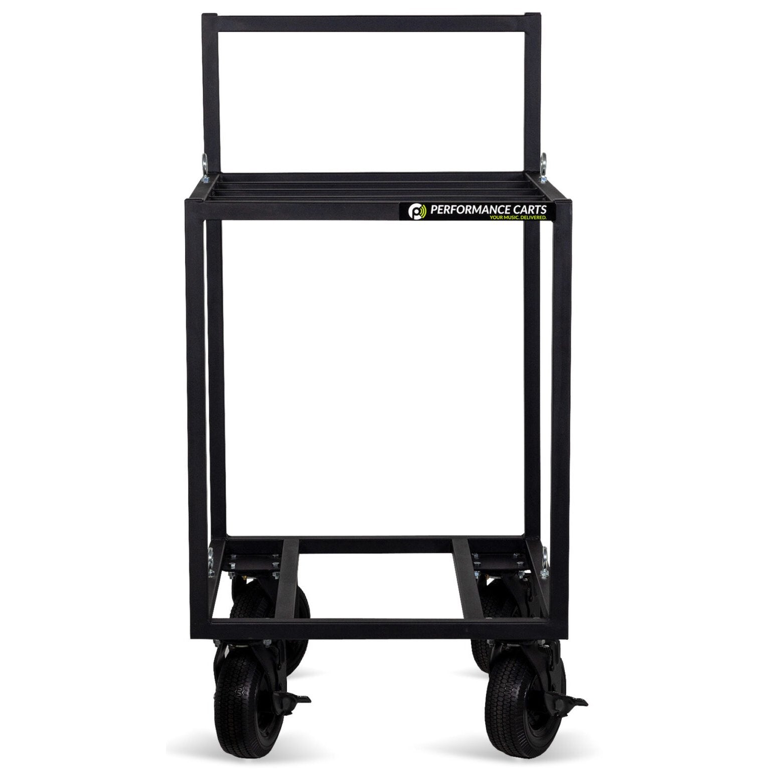 Performance Carts Stacked Speaker Cart PCS200v Front