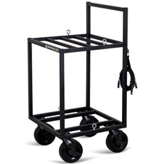 Performance Carts Stacked Speaker Cart PCS200v High Angle