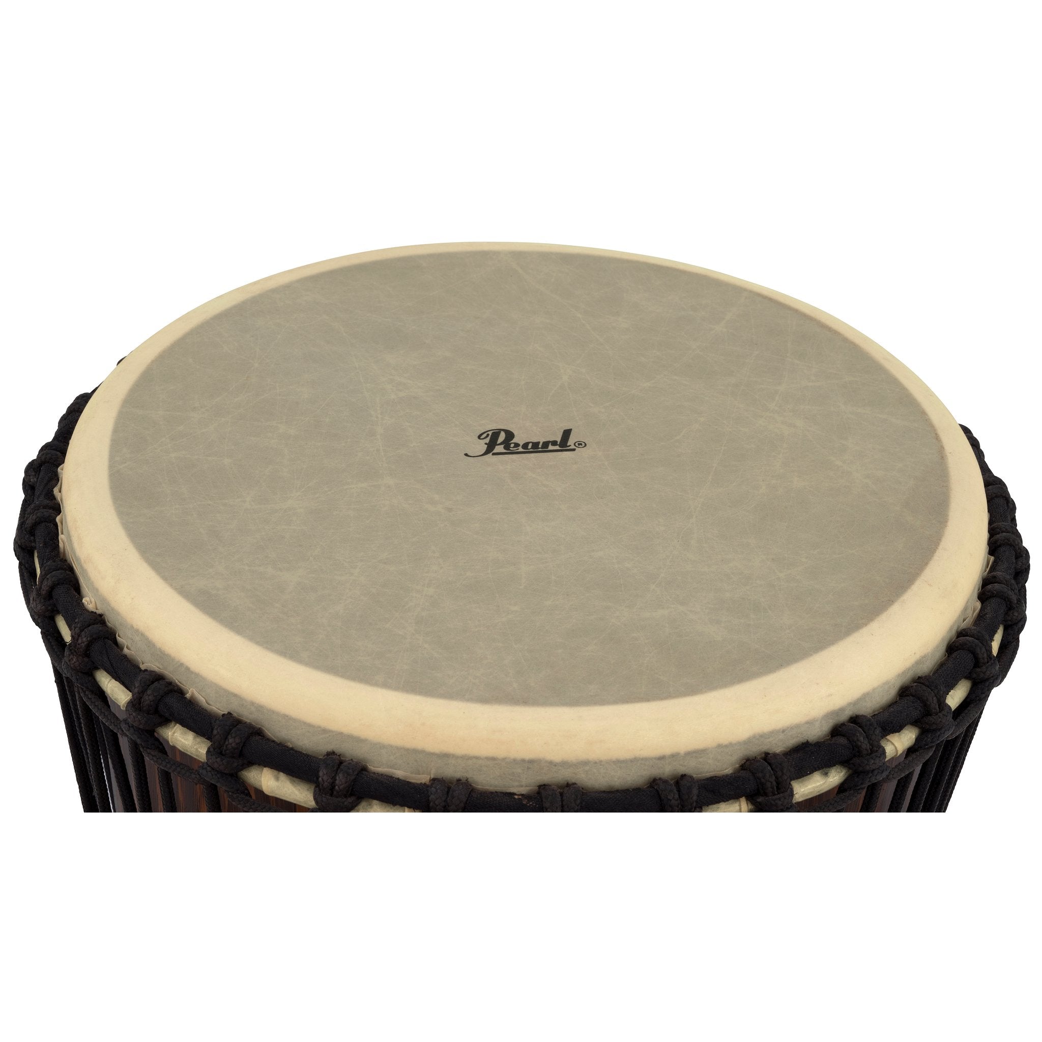 Pearl Artisan Rope-tuned Djembe - 14" - Artisan Straight Grain Limba - Image 2