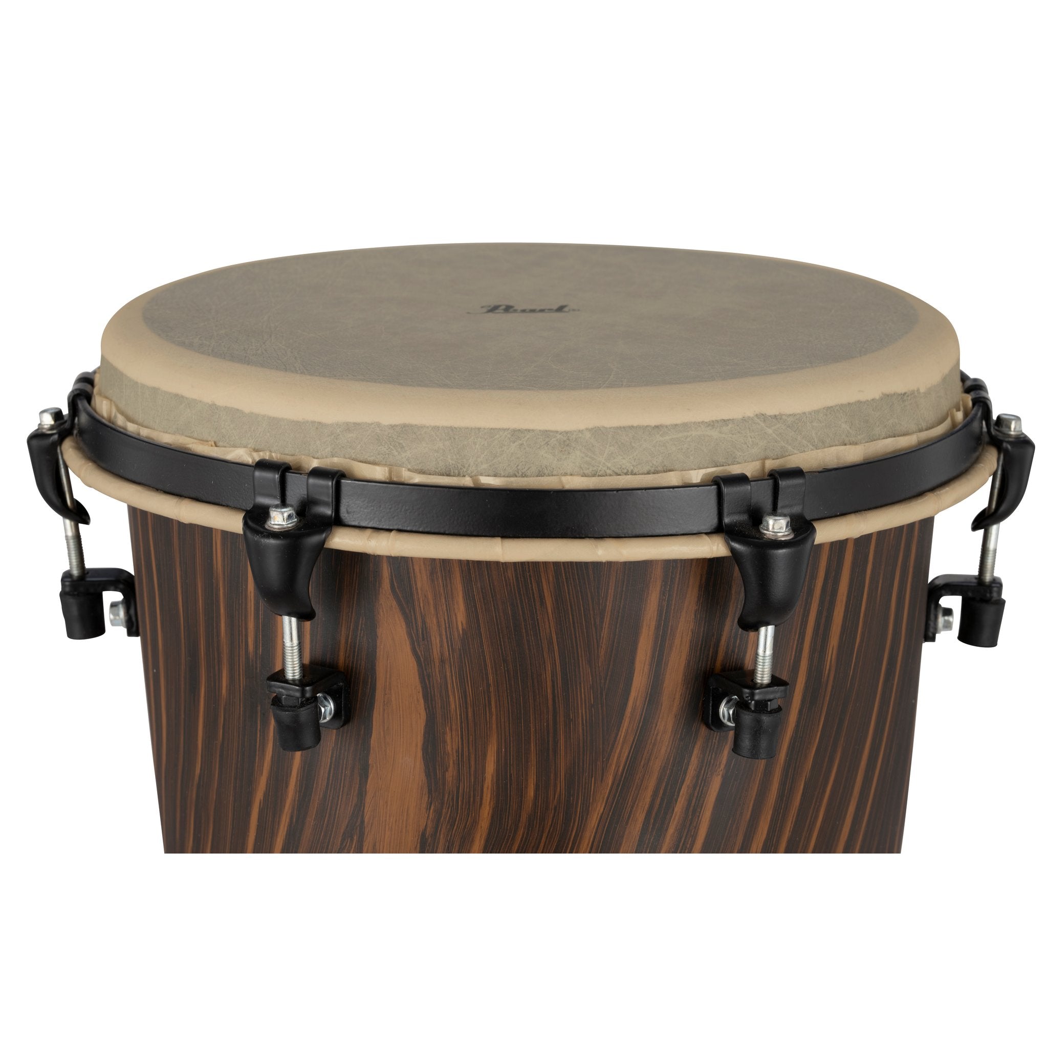 Pearl Artisan Top-tuned Djembe - 12" - Artisan Straight Grain Limba - Image 2