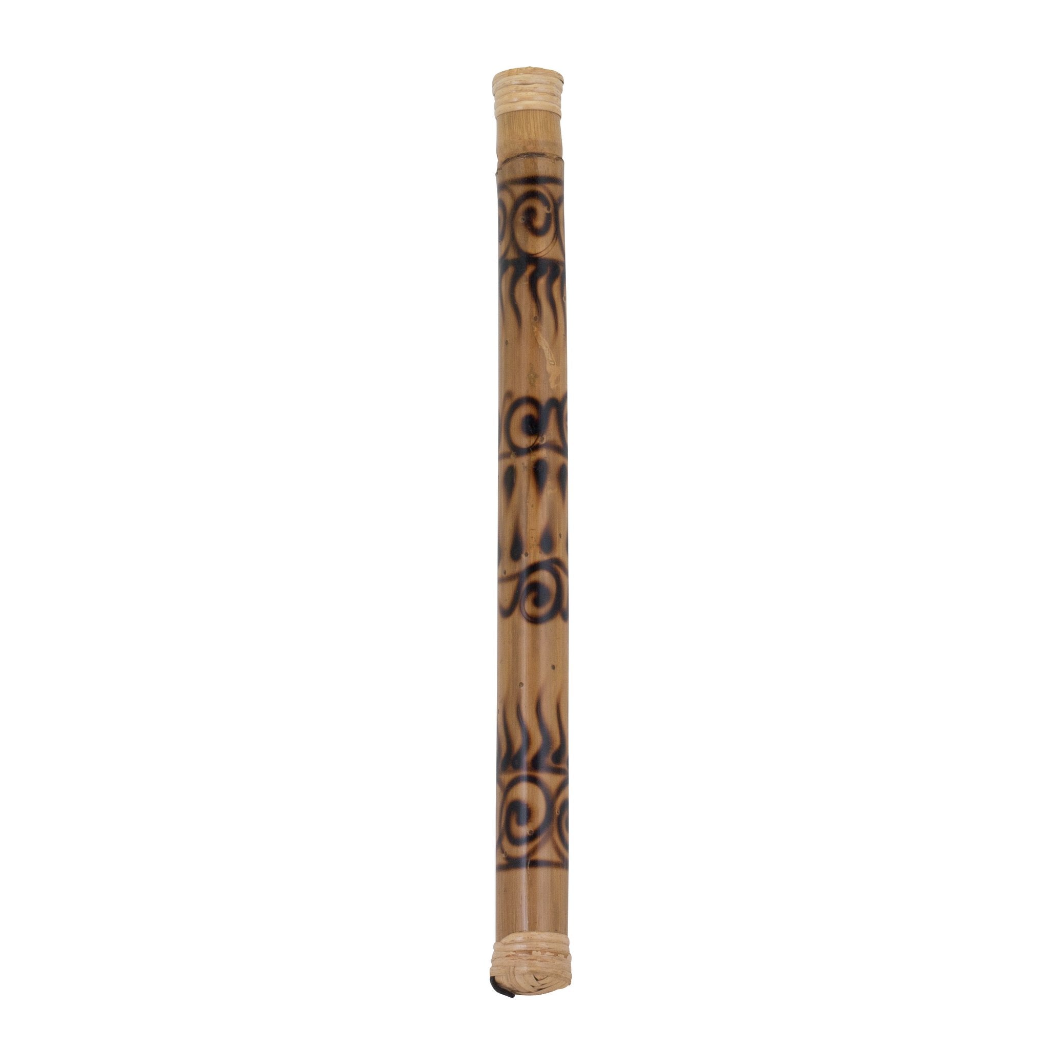 Pearl Bamboo Rainstick - 24" - Burned Finish - Image 1