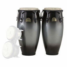 Pearl Bobby Allende Primero Fiberglass Conga Set - Harbor Grey