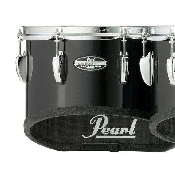 Pearl CarbonCore Shallow Cut Quads (10,12,13,14) Piano Black Lacquer