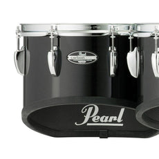 Pearl CarbonCore Shallow Cut Sextet (6,8,10,12,13,14) Piano Black Lacquer