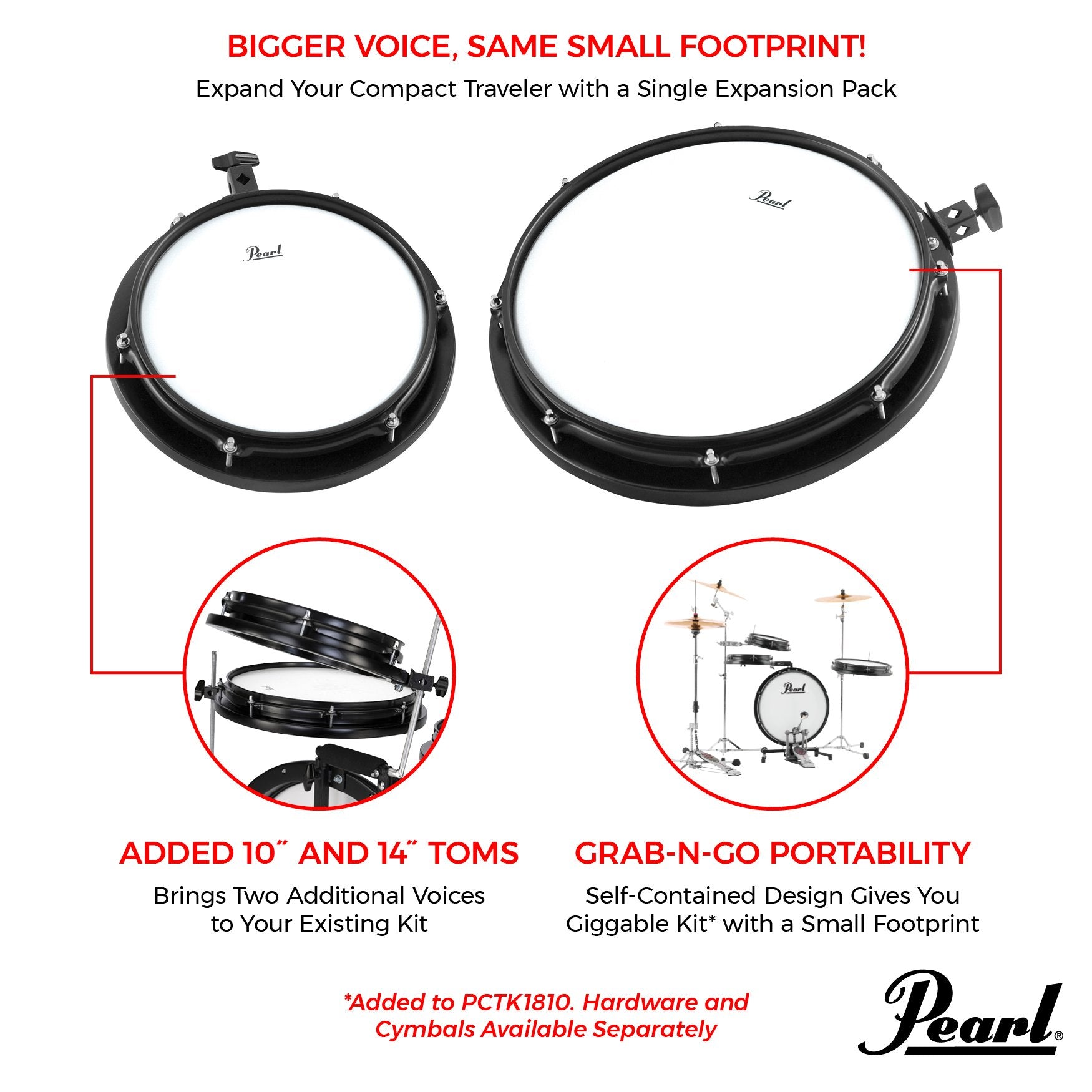 Pearl Compact Traveler Tom Expansion Pack - Image 5