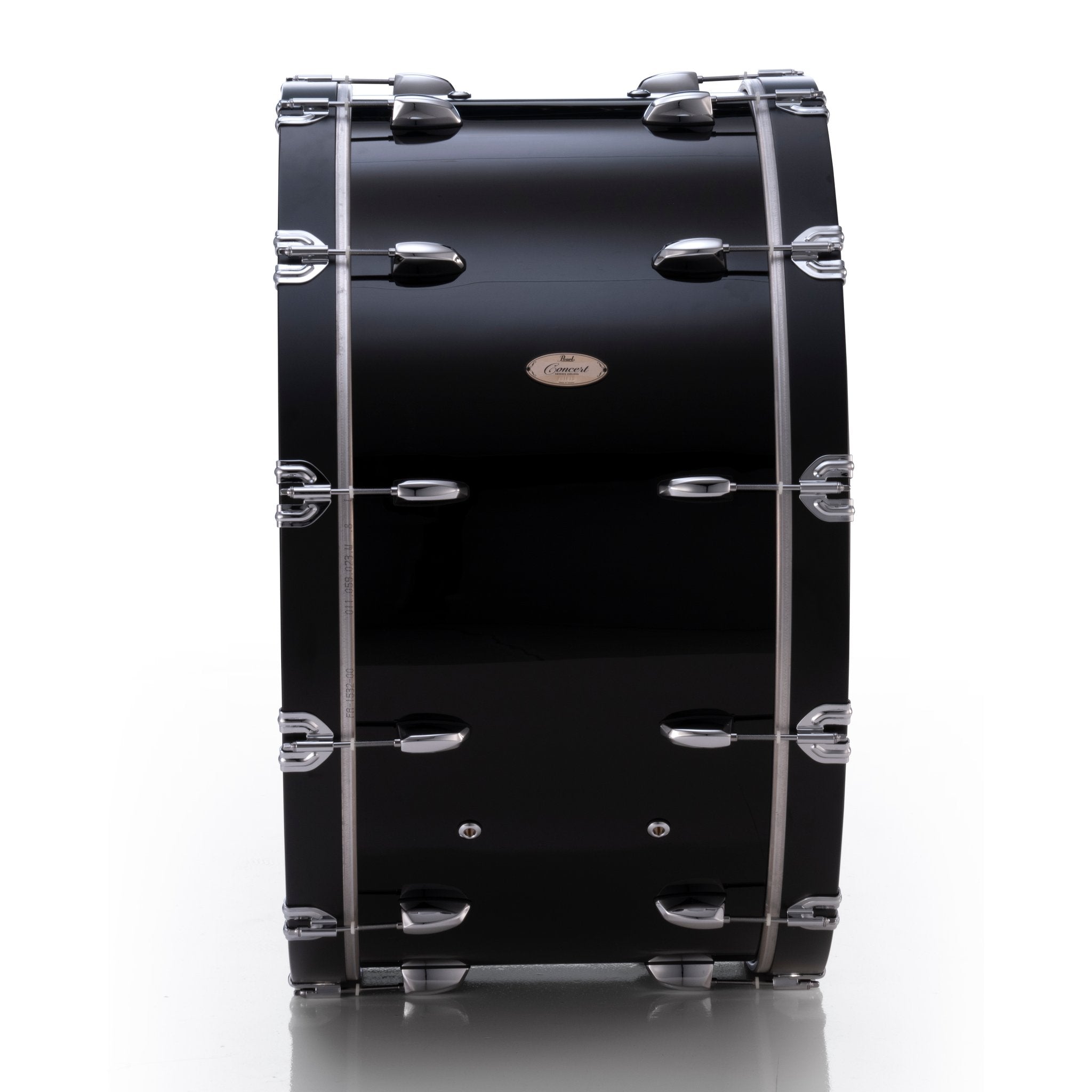Pearl Concert Series Bass Drum - 32" x 16" - Midnight Black - Image 4