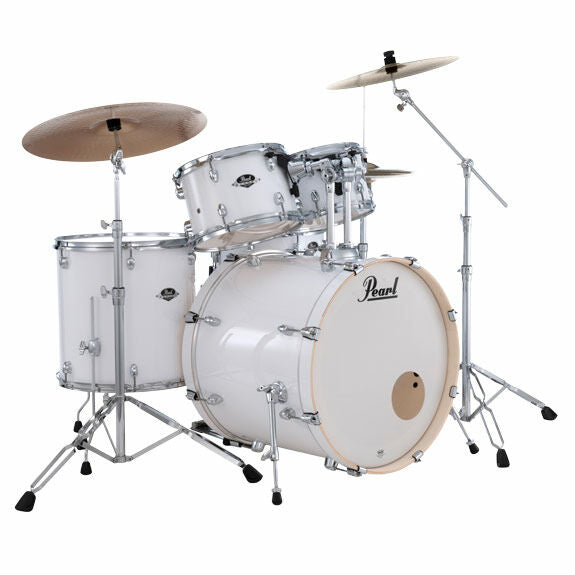 Pearl EXX Export Standard Drum Set with 22" Bass - Pure White