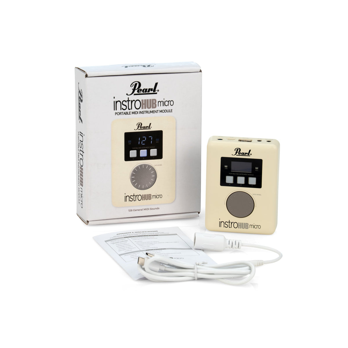 Pearl Instrohub Micro Portable 128 Voice USB/MIDI Instrument Module PIHM128