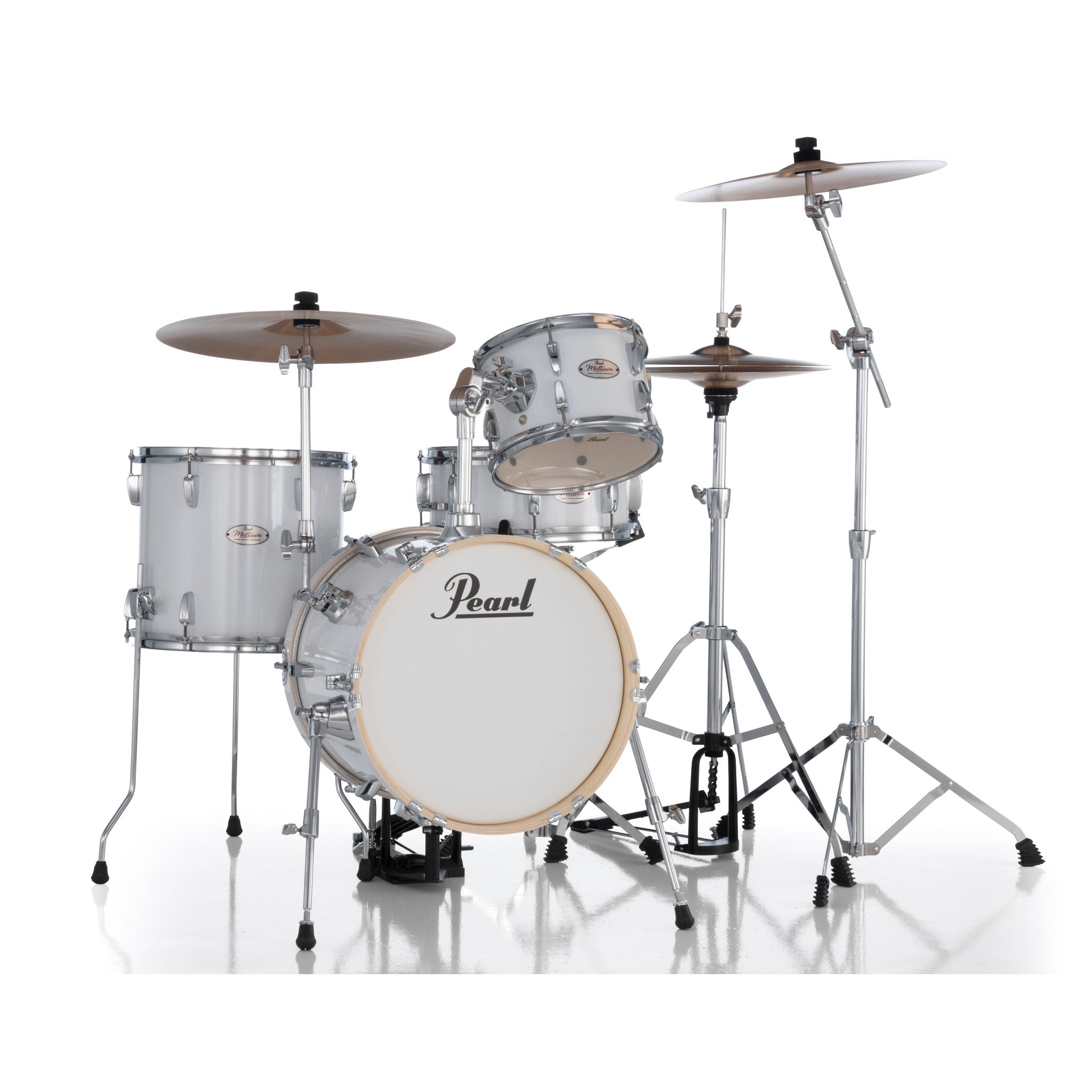 Pearl Midtown 4-pc. Complete Set with Hardware and Bags - Pure White MT564BG/C33