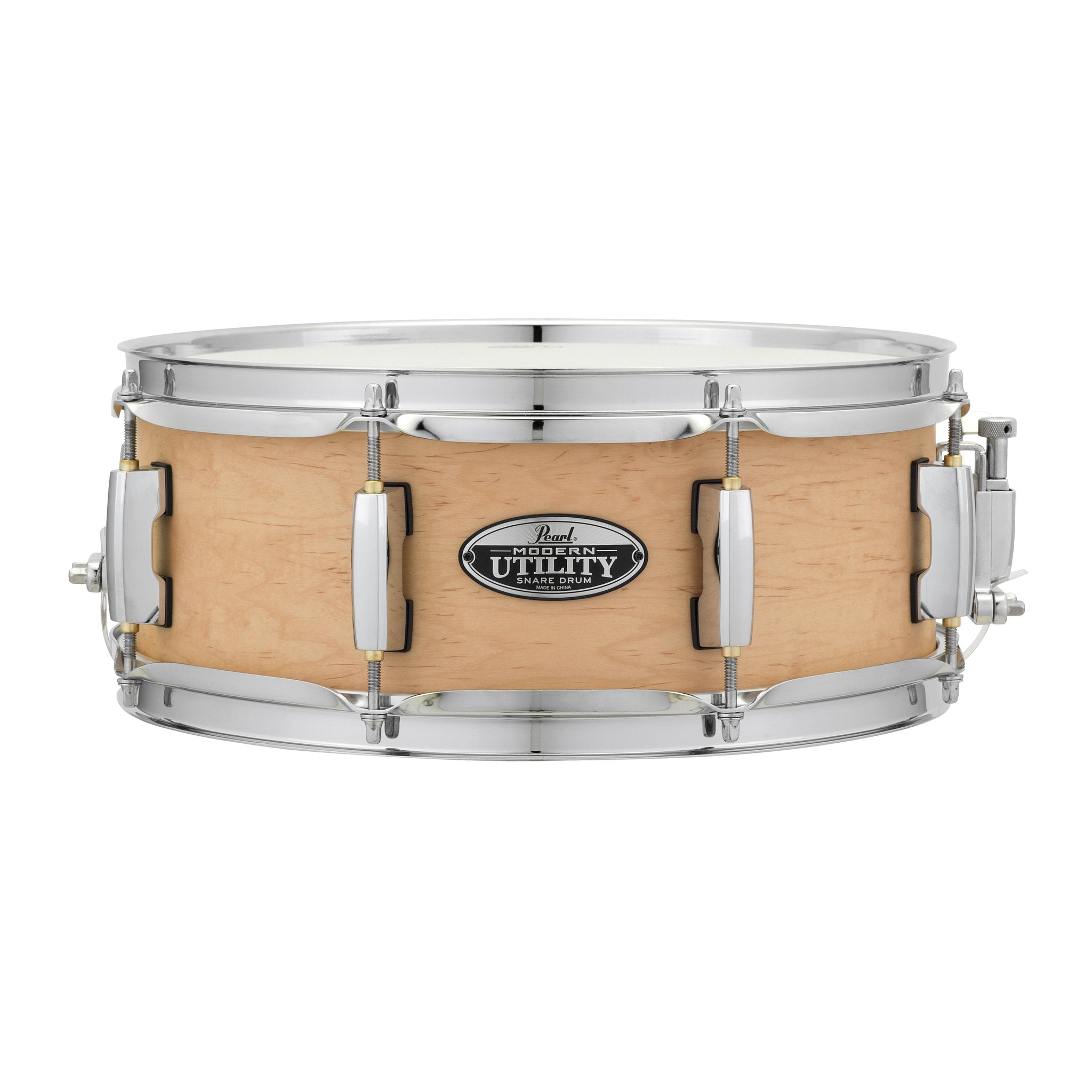Pearl Modern Utility Maple Snare Drum - 13" x 5" - Natural Maple - Image 1