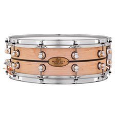 Pearl Music City Custom Solid Maple with Ebony Inlay Snare Drum - 14x5 - Image 1