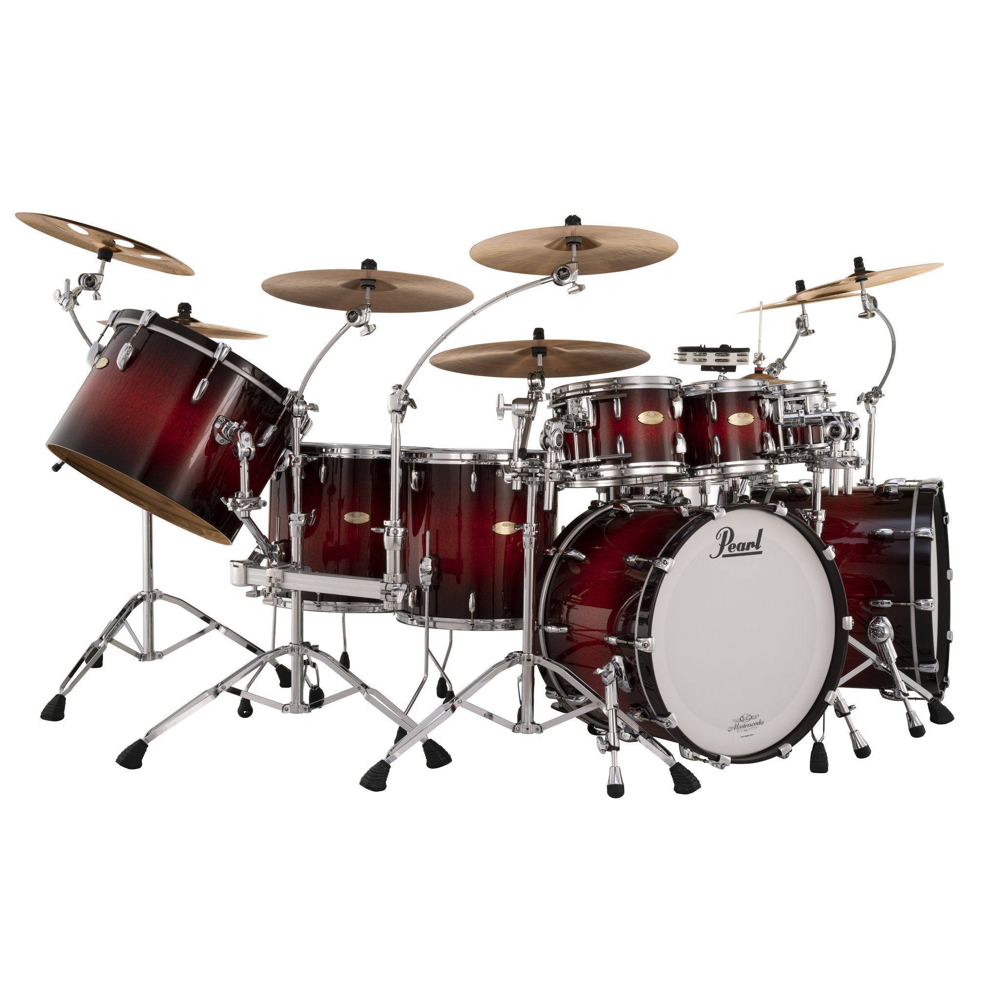 Pearl Percussion Tambourine - Steel Jingle - Image 10