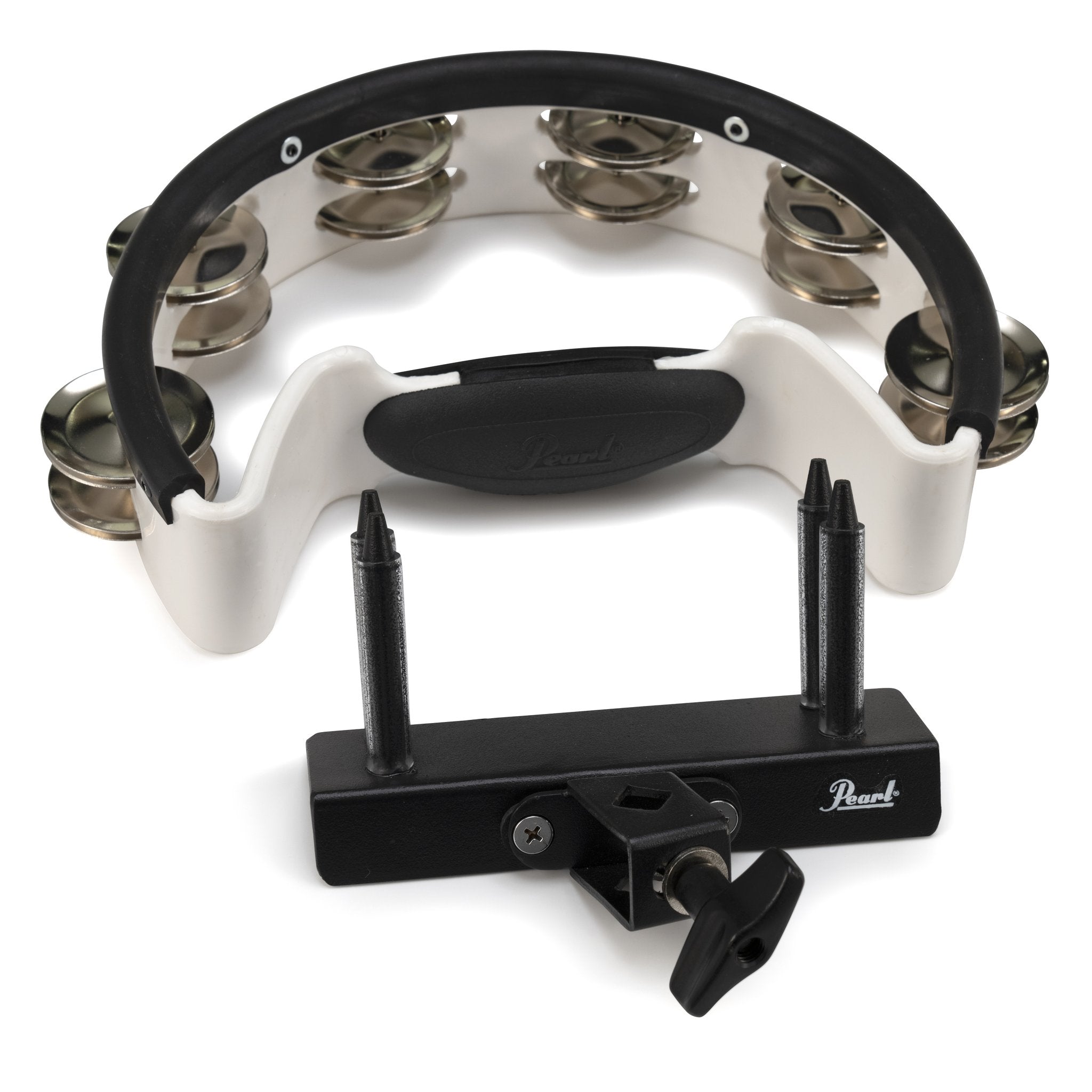 Pearl Percussion Tambourine - Steel Jingle - Image 5
