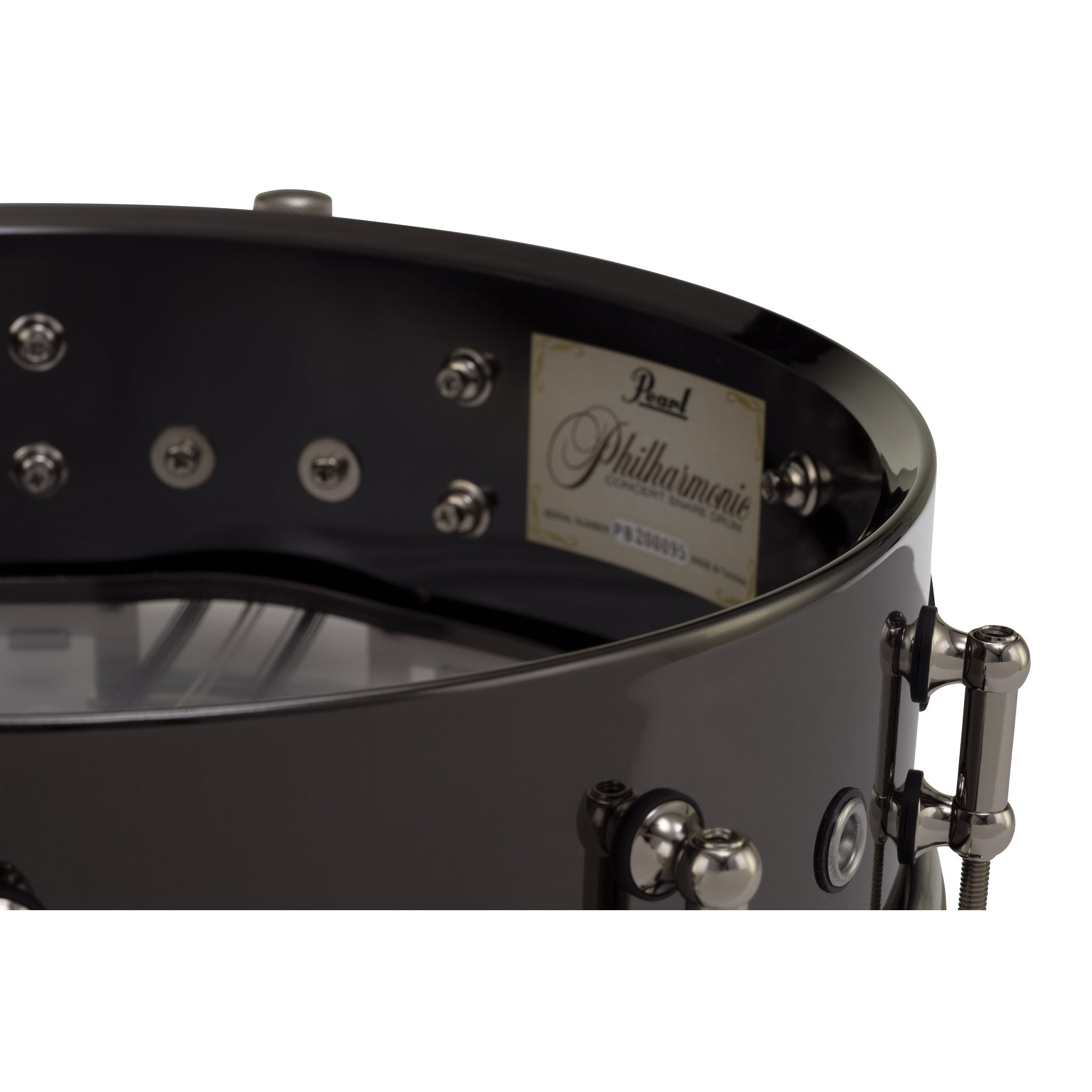 Pearl Philharmonic Beaded Brass Concert Snare Drum - 14" x 5" - Image 5