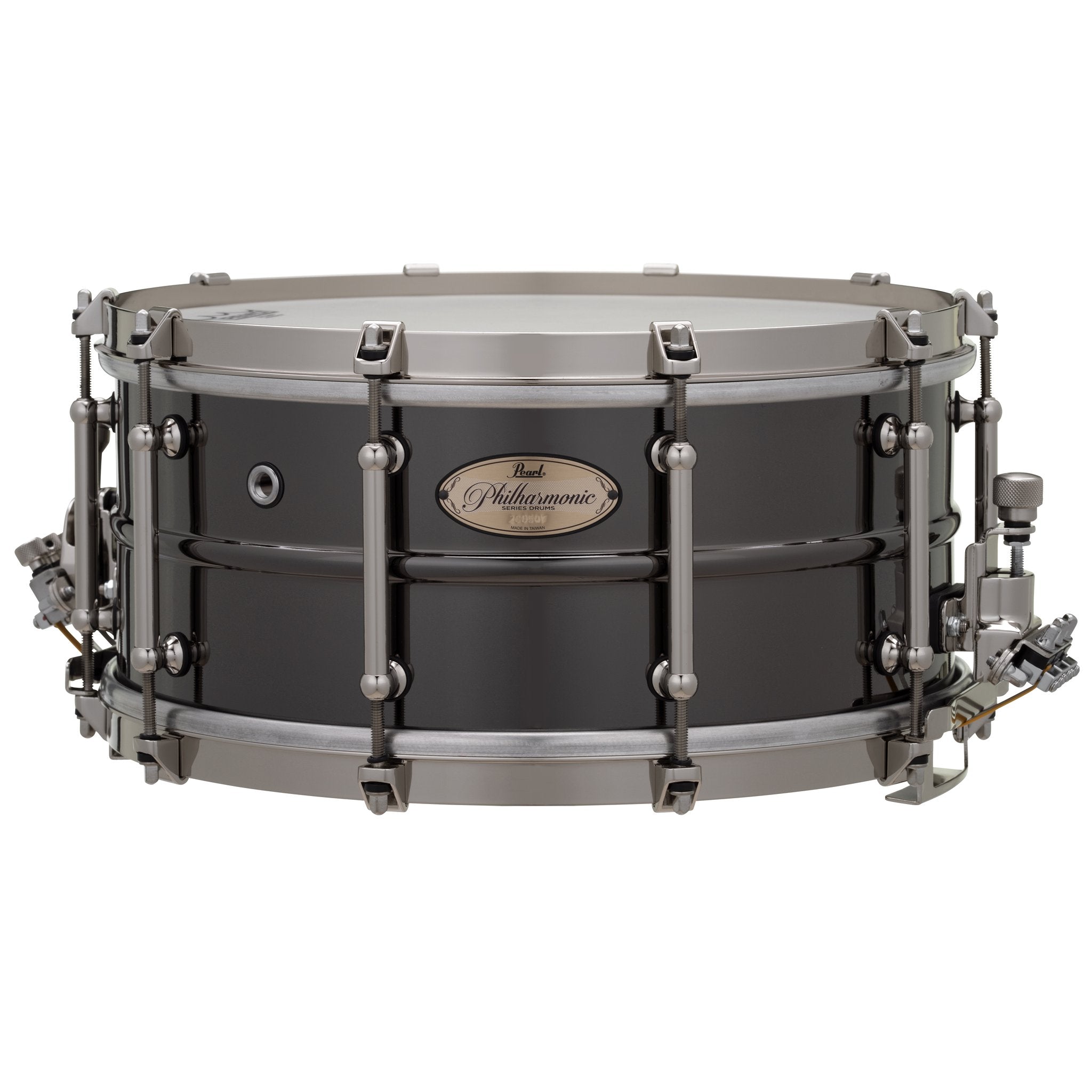 Pearl Philharmonic Beaded Brass Concert Snare Drum - 14" x 6.5" - Image 1
