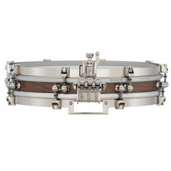 Pearl Philharmonic Concert Snare Drum - Pancake Solid Shell Walnut 13x2.5, Rounded Bearing Edges