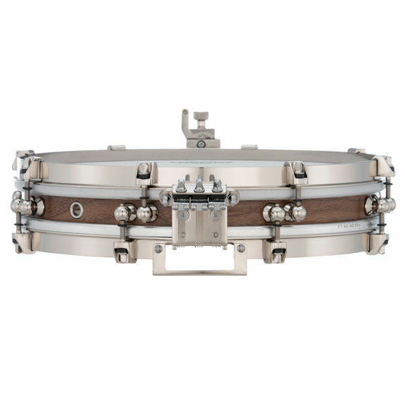 Pearl Philharmonic Concert Snare Drum - Pancake Solid Shell Walnut 13x2.5, Rounded Bearing Edges