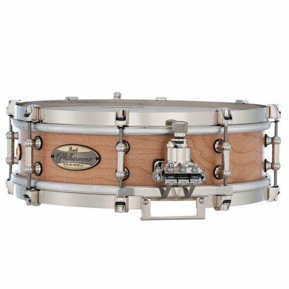 Pearl Philharmonic Concert Snare Drum - Solid Shell Cherry 14x4, 45 Degree Bearing Edges