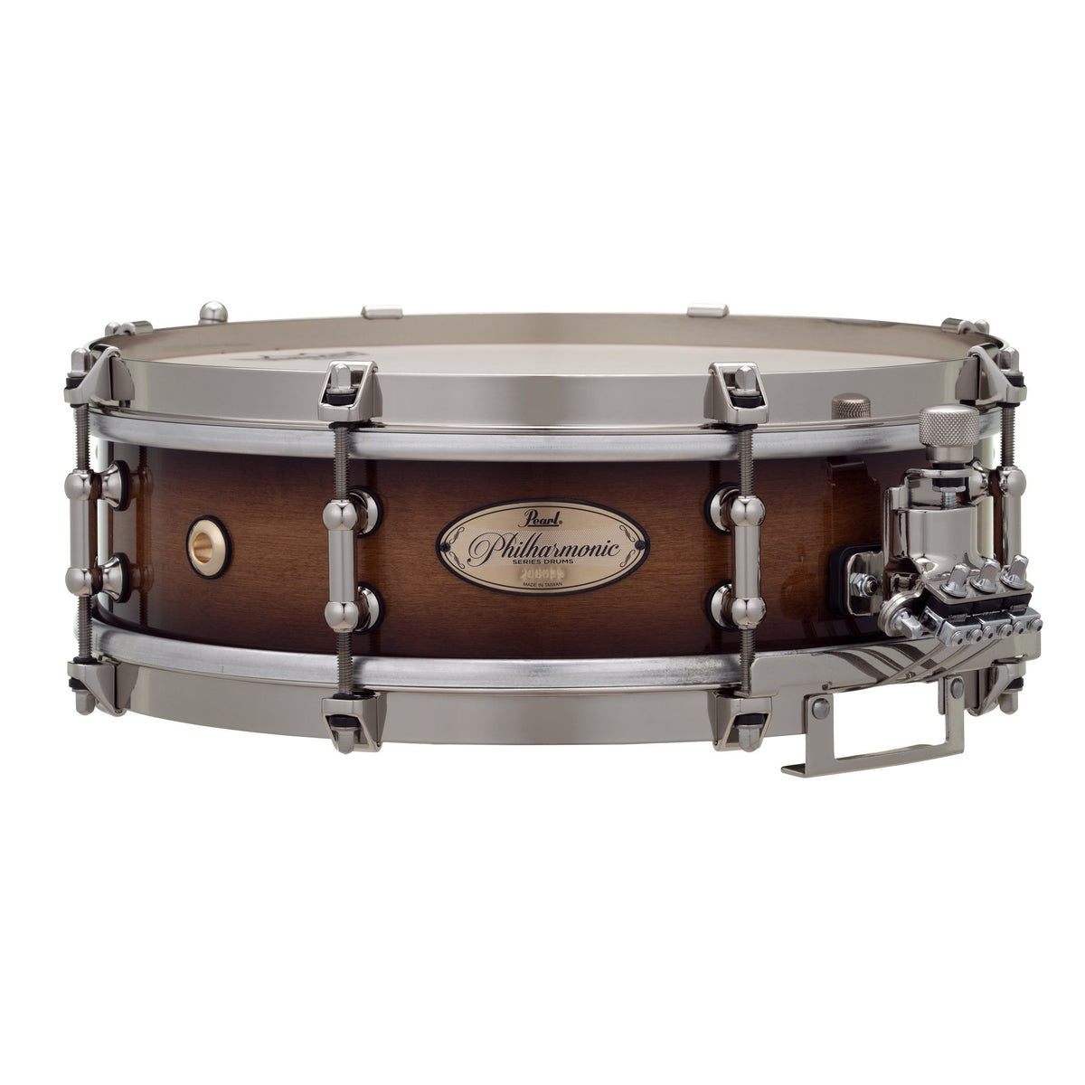 Pearl Philharmonic Maple Concert Snare Drum - 13" x 4" - Gloss Barnwood Brown - Image 1