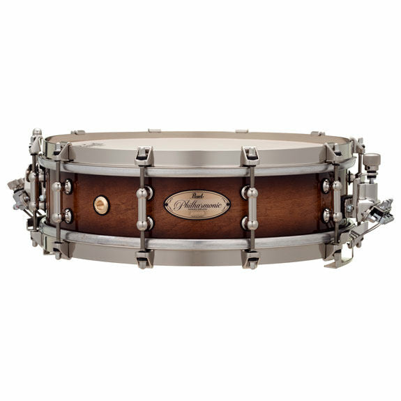 Walnut Lacquer Marine Pearl Pearl Philharmonic Concert Snare Drum - Maple 14x4
