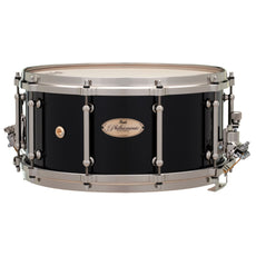 Pearl Philharmonic Maple Concert Snare Drum - 14" x 6.5" - Piano Black - Image 1