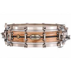 Pearl Philharmonic Solid Shell Ash Concert Snare Drum 14x4 45 Degree Bearing Edges Ebony Single Inlay PHSA1440/N1007