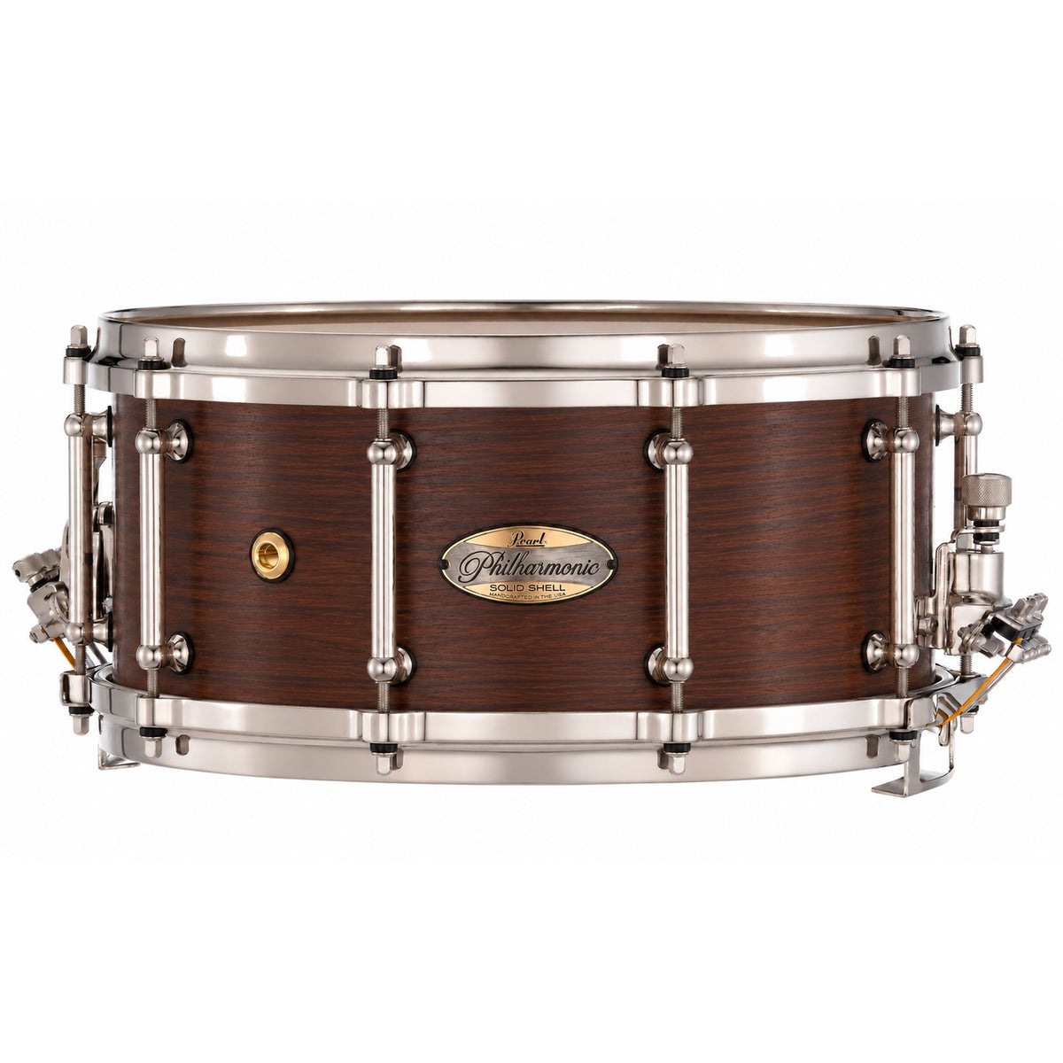 Pearl Philharmonic Solid Shell Rosewood Concert Snare Drum 14" x 6.5" No Inlay PHSR1465/N1000