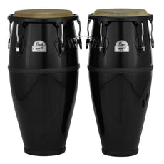 Pearl Primero Fiberglass Conga Set - #602 Bistre Black - Image 1