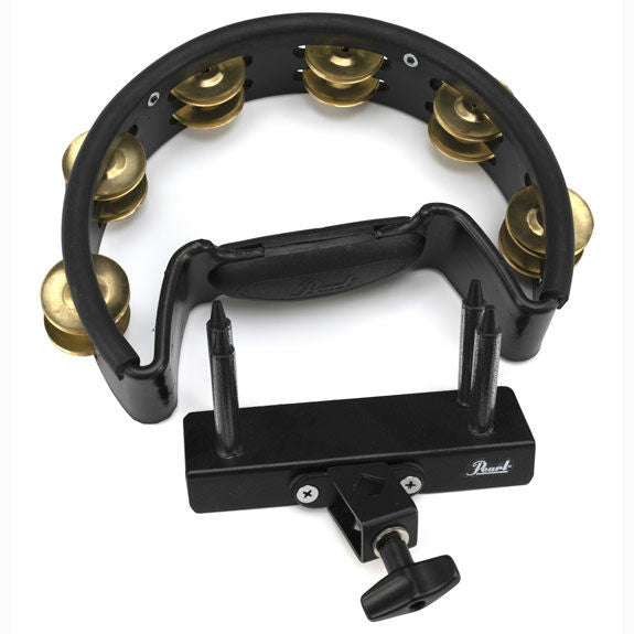 Pearl Quickmount Tambourine with Brass Jingles
