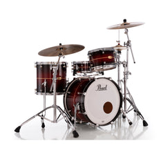 Pearl Reference One 3-piece Drum Set Shell Pack - 20" Bass Drum - 12mm Tom Mount - Natural Banded Redburst - Image 1