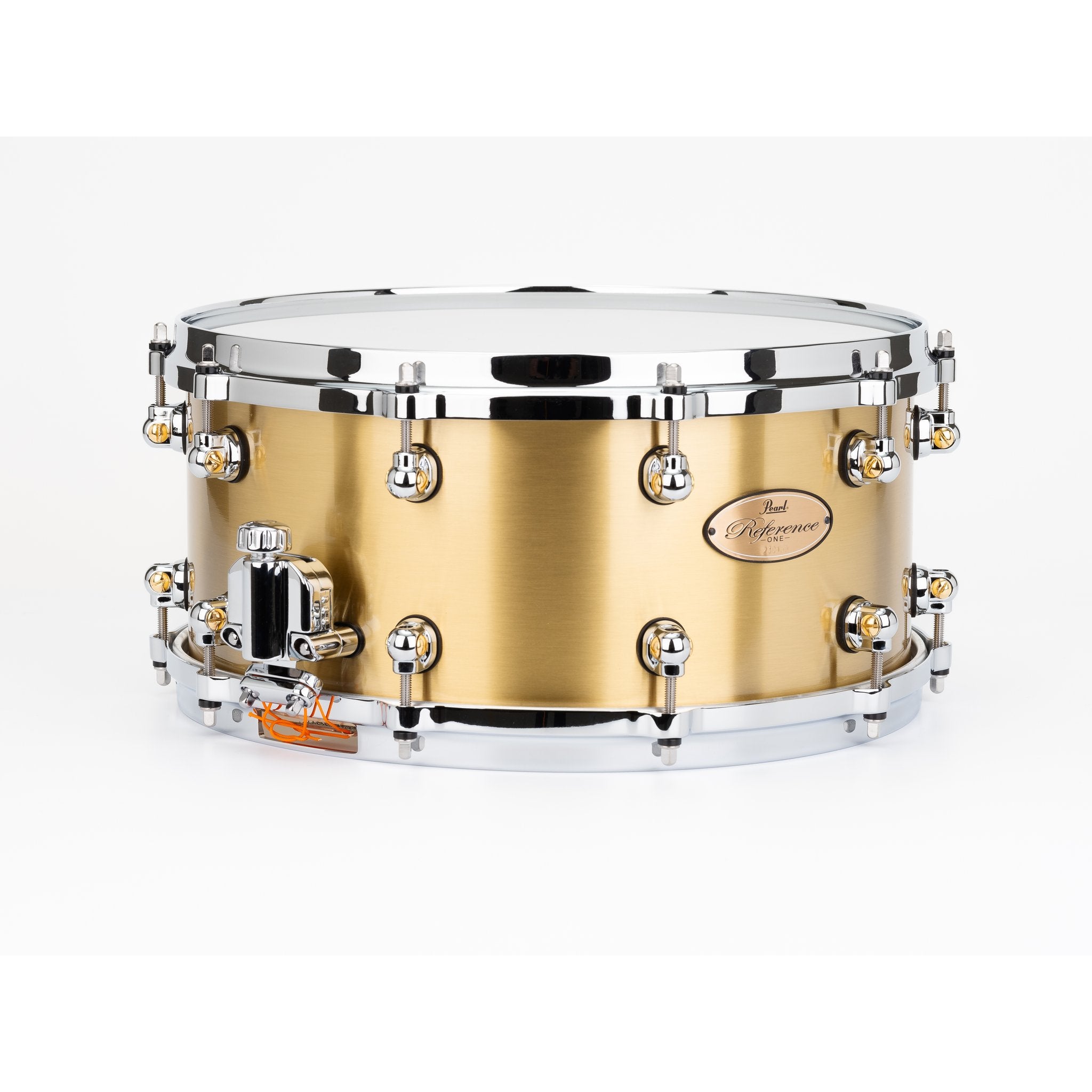 Pearl Reference One Brass Snare Drum - 14x6.5 - Image 2