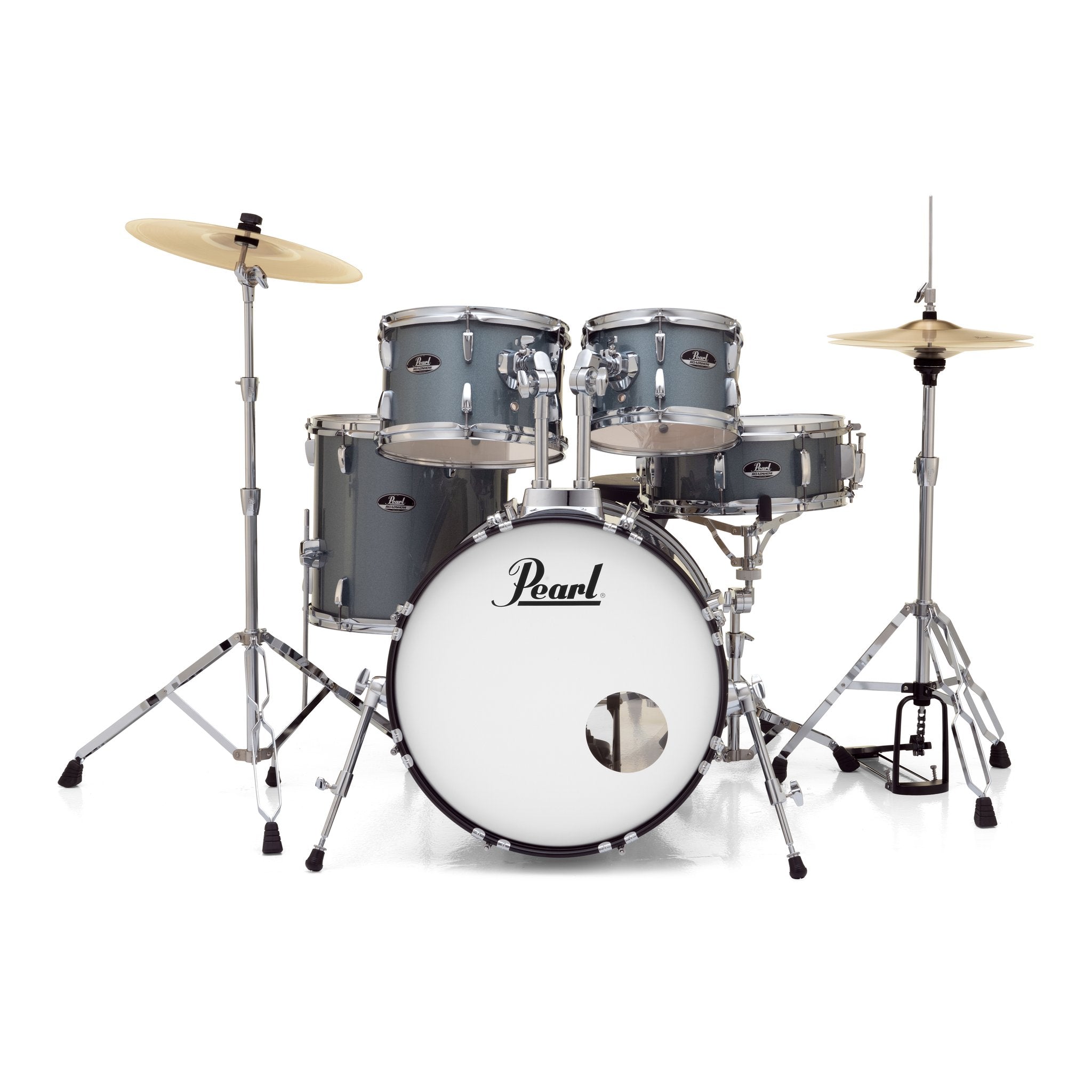Pearl Roadshow Drumset Charcoal Metallic RS505C/C706