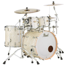 Pearl Session Studio Select 4-piece Drum Set Shell Pack - 22" Bass Drum - Nicotine White Marine Pearl - Image 2