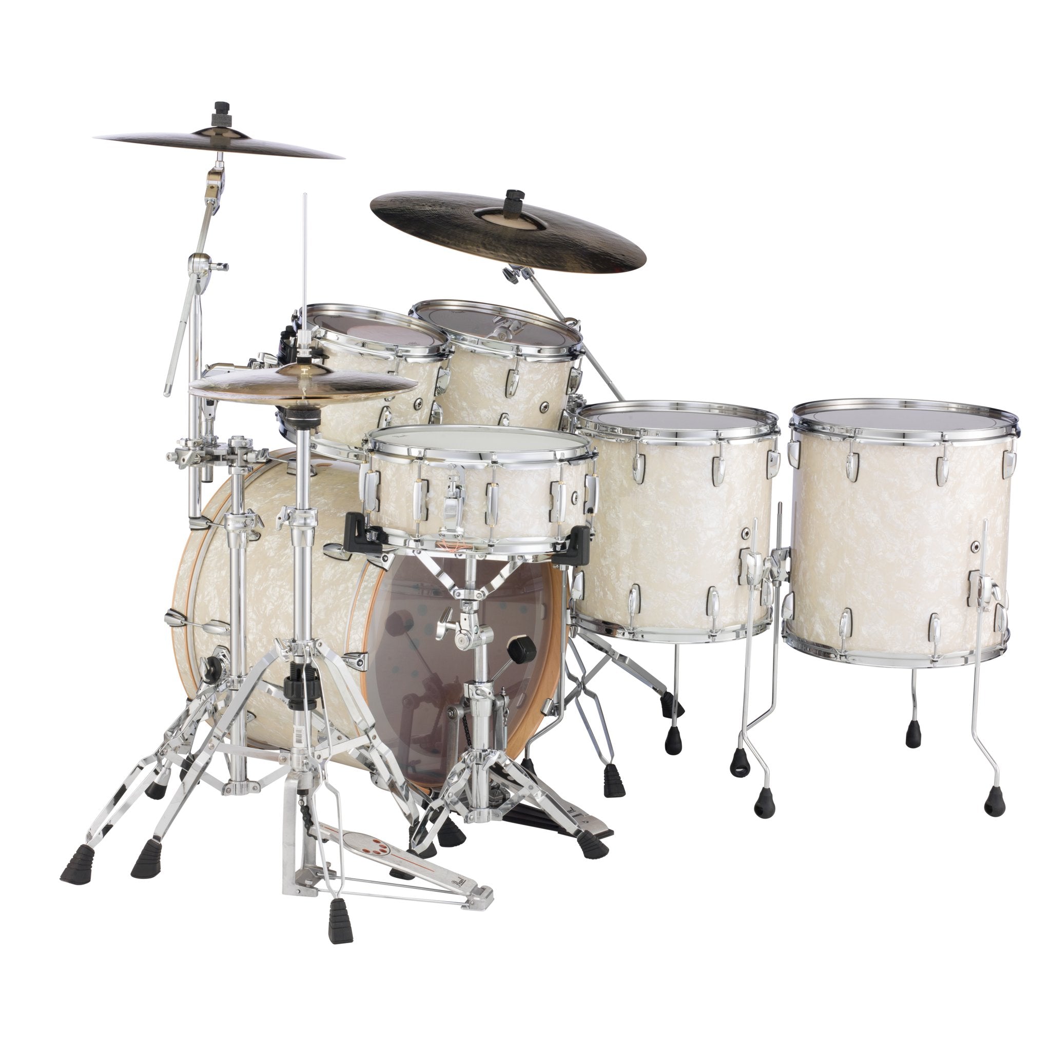 Pearl Session Studio Select White Marine Pearl Snare Drum - 14x5.5 - Image 4