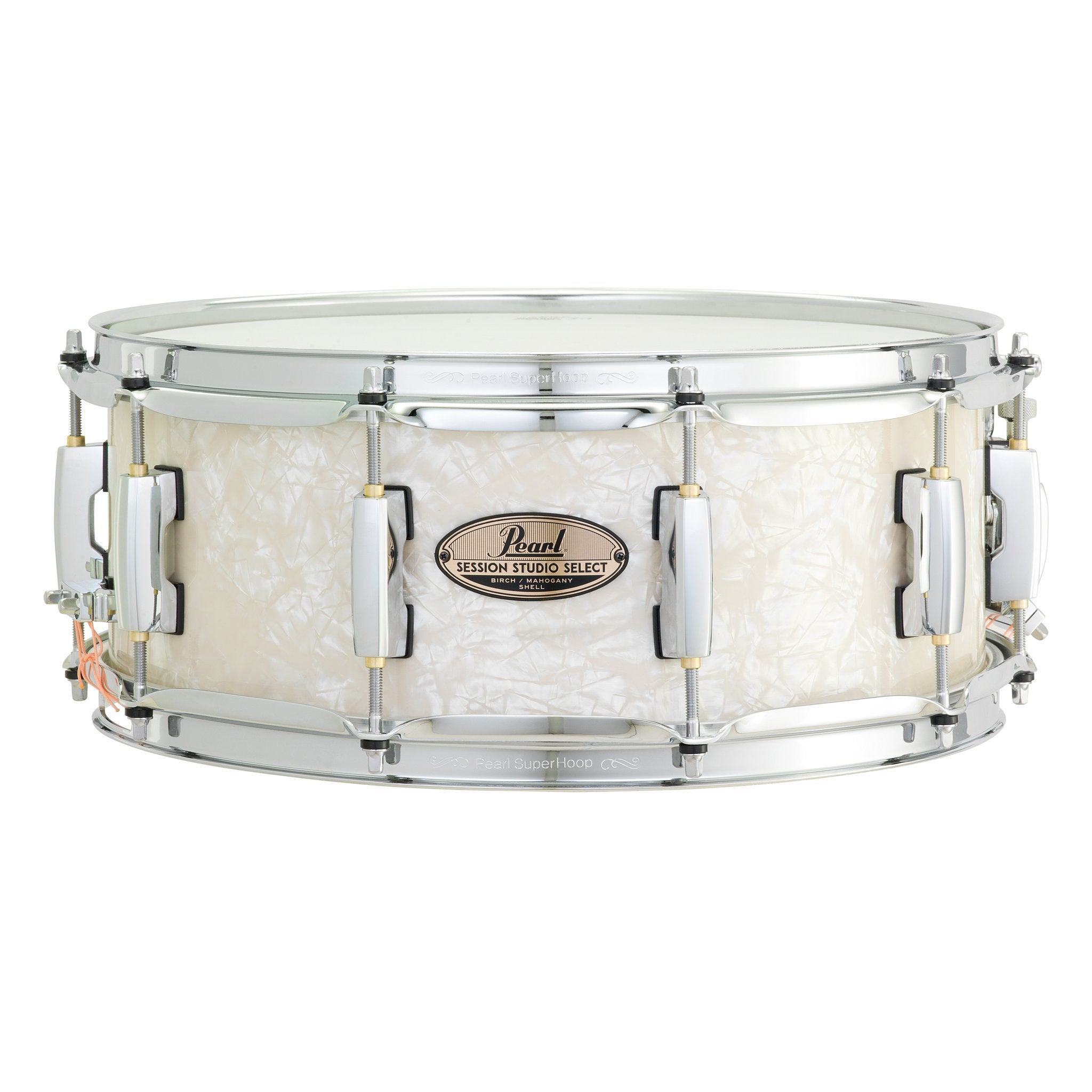 Pearl Session Studio Select White Marine Pearl Snare Drum - 14x5.5 - Image 1