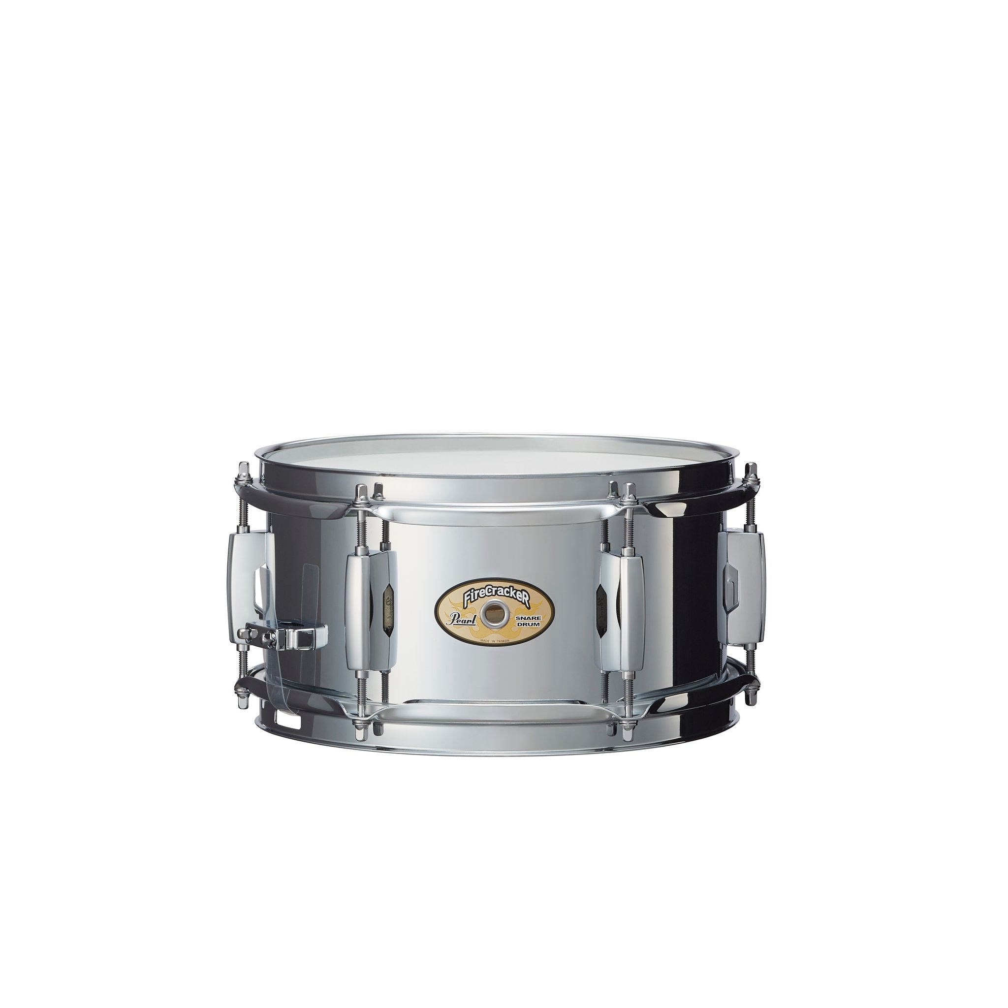 Pearl Steel Firecracker Snare Drum - 10x5 - Image 1