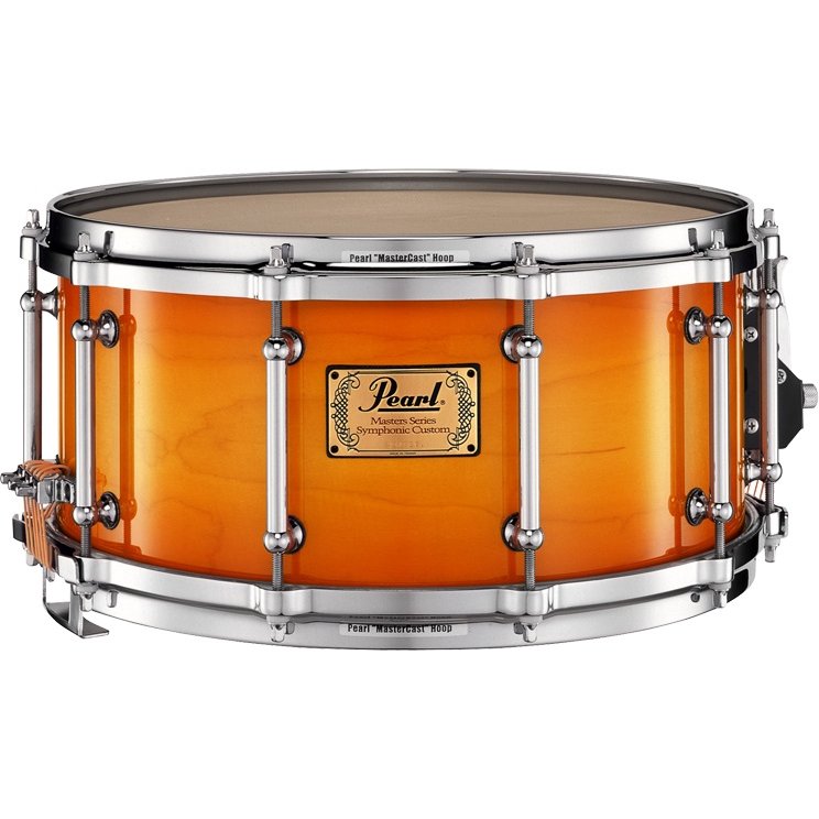 Pearl Symphonic Concert Snare Drum 14x6.5 #138 Antique Sunburst