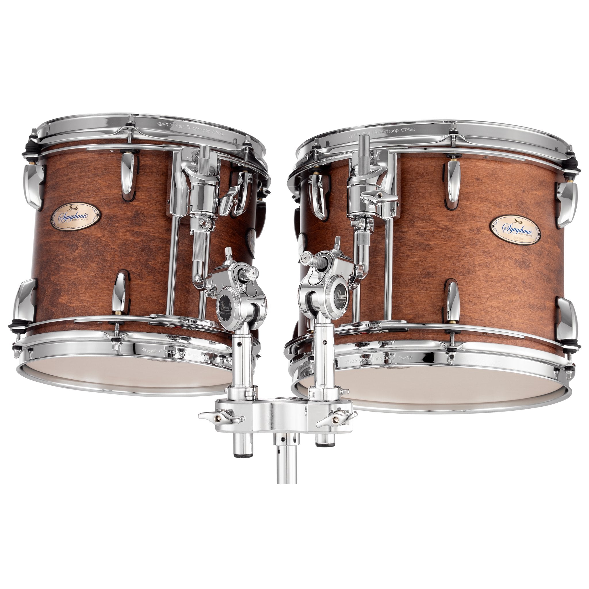 Pearl Symphonic Series Double-headed Concert Tom - 12" x 10" - Image 11