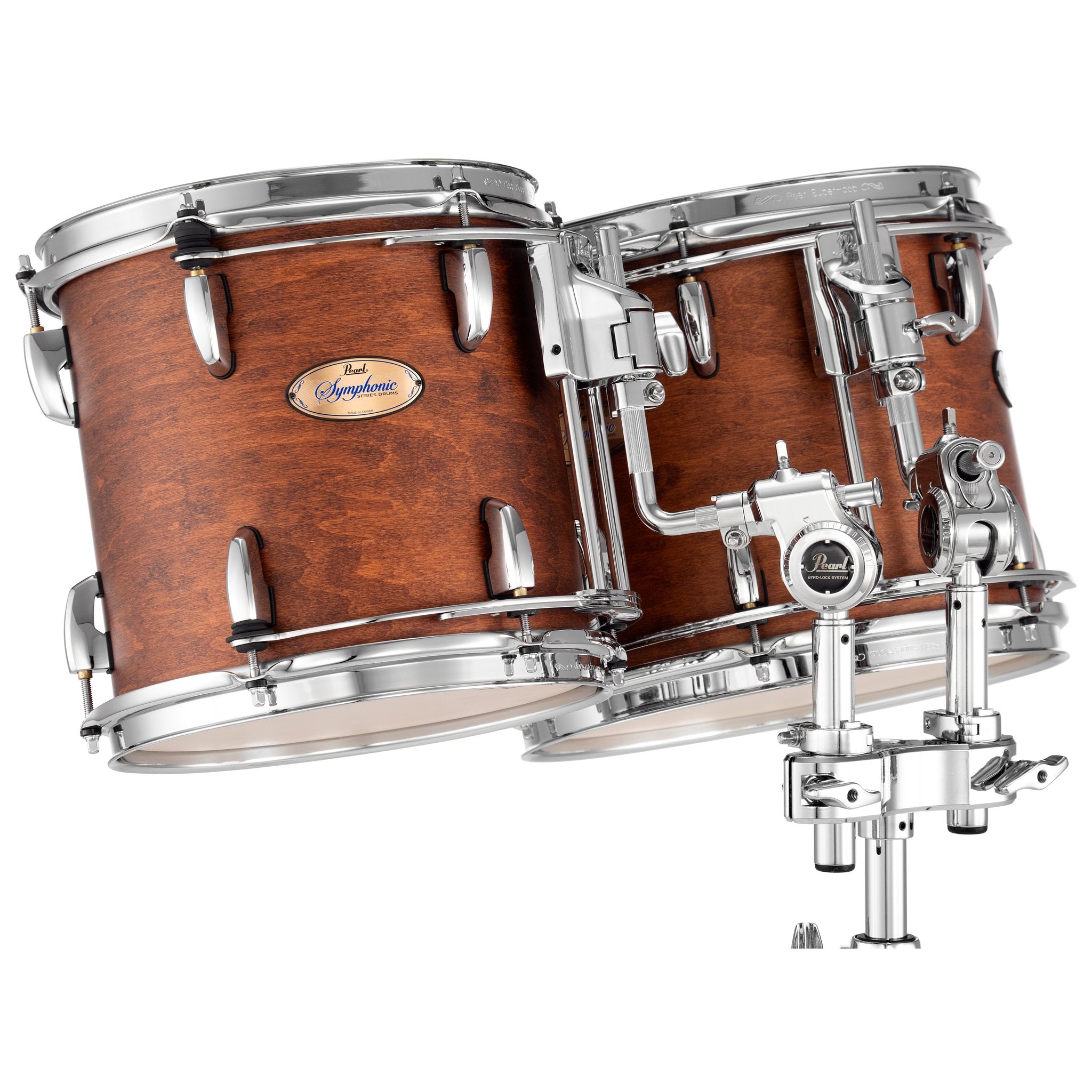 Pearl Symphonic Series Double-headed Concert Tom - 12" x 10" - Image 2