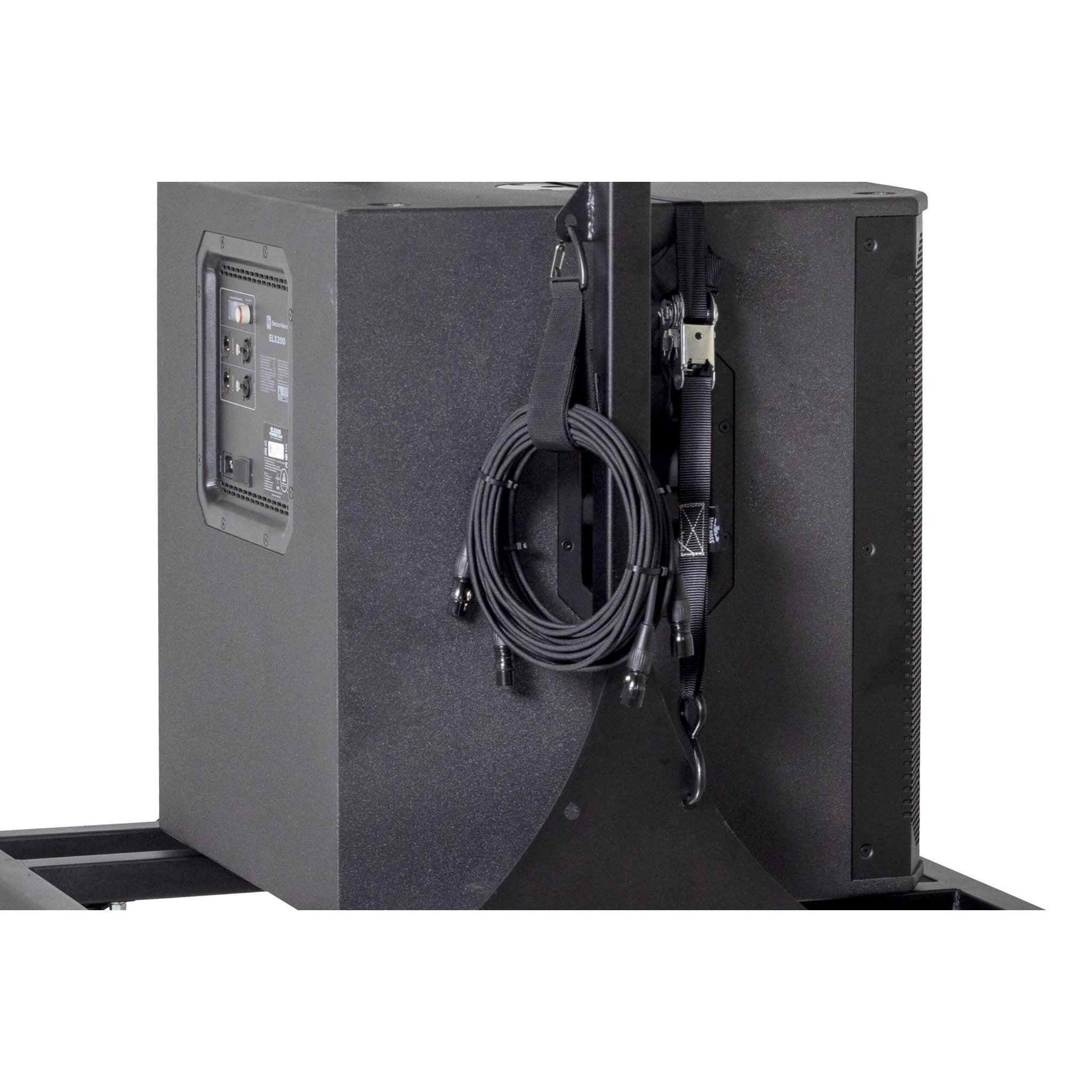 Performance Carts Adjustable Stacked Speaker Cart Hooks