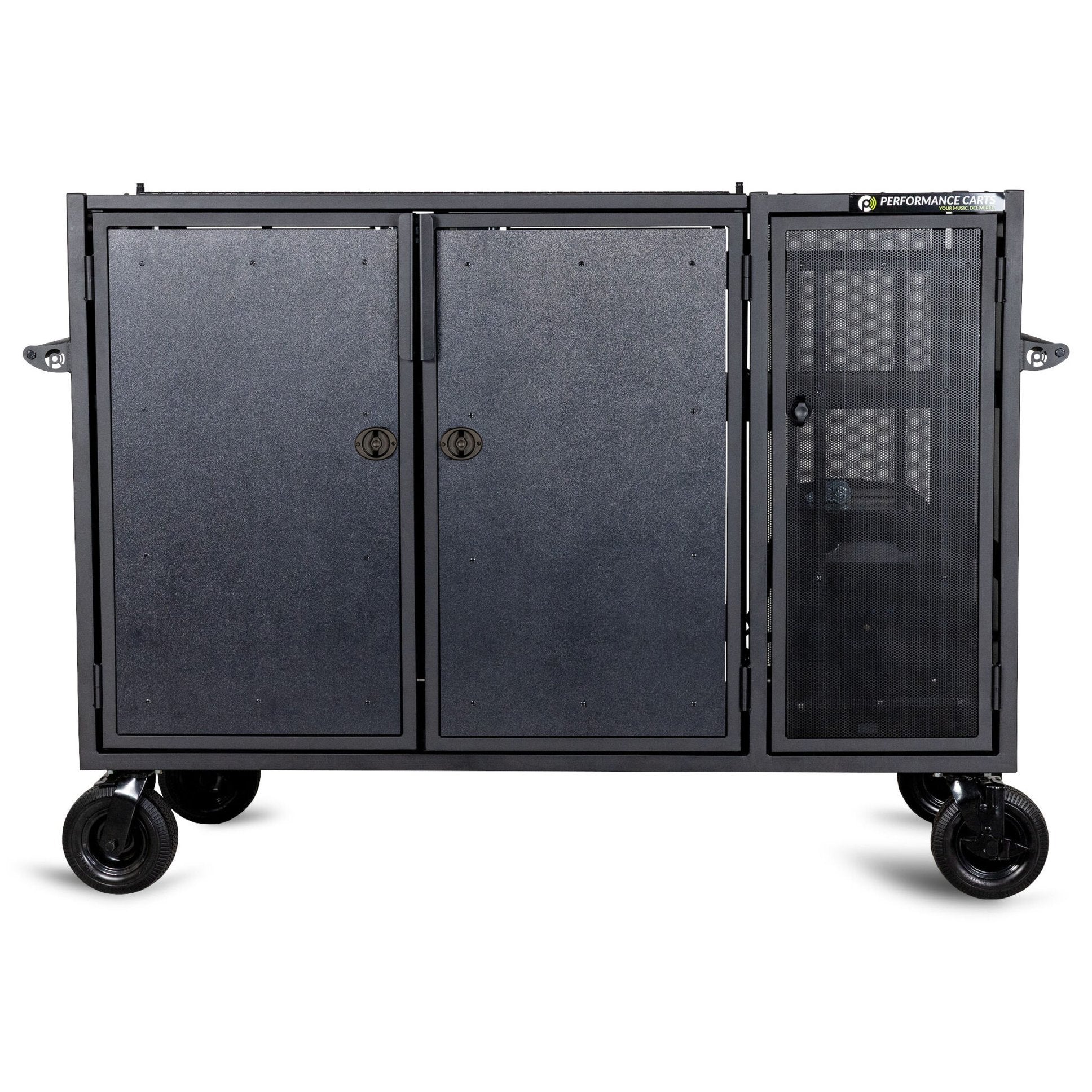 Performance Carts Double Mixer Cart PCM-200e Closed