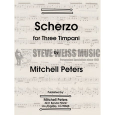 Peters-Scherzo for Three Timpani-3T